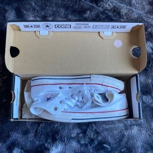 White Hightop Converse
